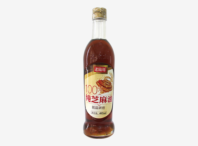老陆坊-纯芝麻油-405ml×6瓶