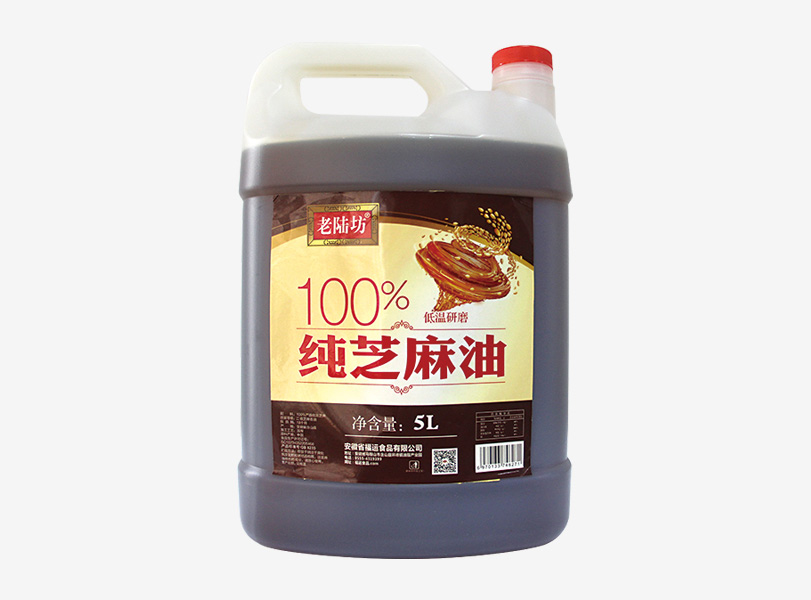 老陆坊-纯芝麻油-5Lx4瓶