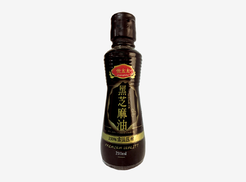张太太-黑芝麻油-210mlx12瓶