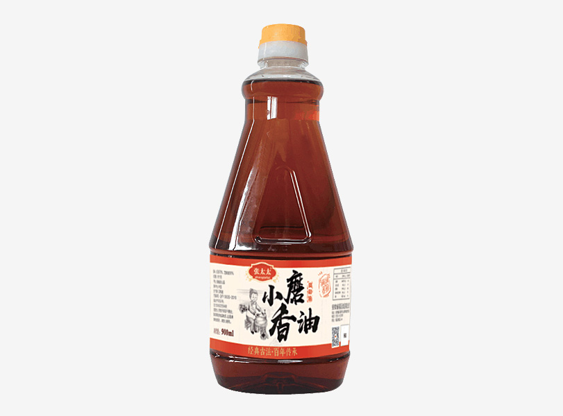 张太太-小磨香油-900mlx12瓶
