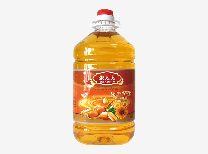 张太太-花生葵花油-5Lx4瓶